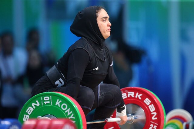 یک طلا و دو برنز برای الهام حسینی در وزنه برداری بازی های کشورهای اسلامی