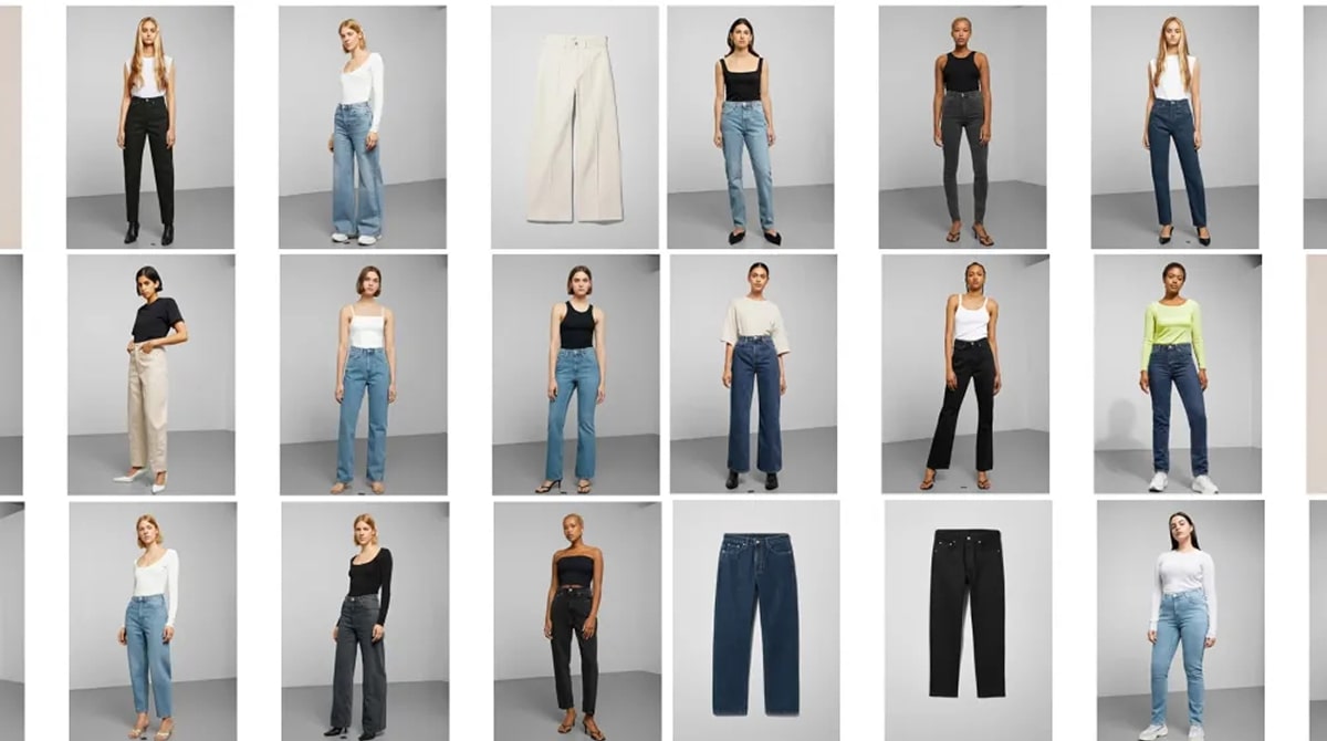 استایل انواع شلوار جین زنانه و دخترانه