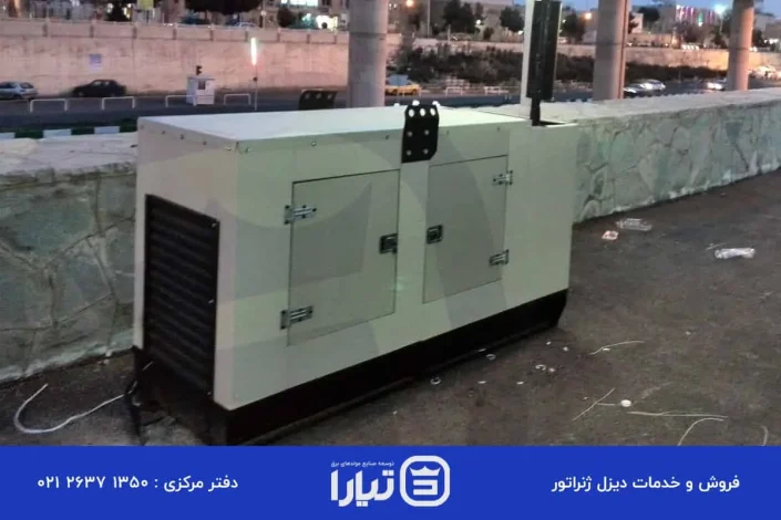Improper operation of diesel generator cooling system