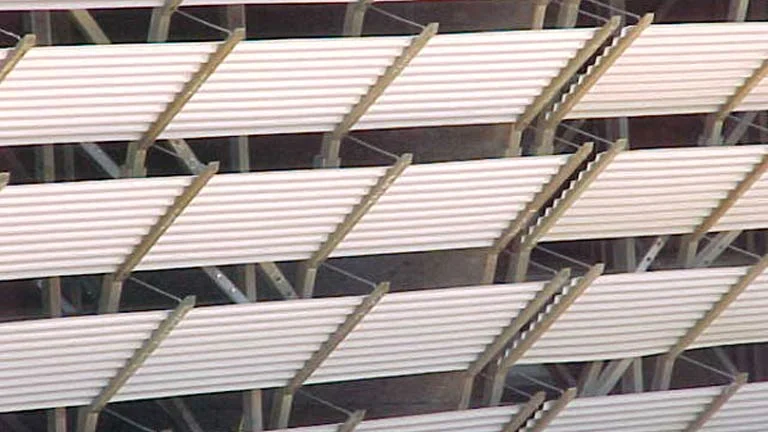 Cooling tower louvre
