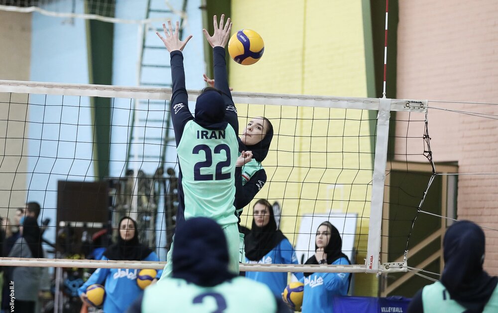 شکست زنان والیبالیست ایران مقابل هند